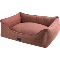 Nobby Carré de lit confort "ANDA" rouge 75 x 60 x 23 cm
