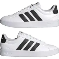 Adidas Baskets basses 'Grand Court 3.0' noir / blanc
