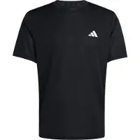 Adidas Workout Essentials Base 3 Stripes Short Sleeve T-shirt Noir 2XL / Regular Homme