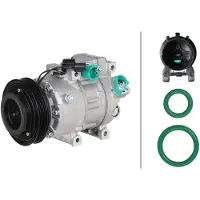 Hella Compresseur de climatisation 12 V, Ø 120 mm – Expertise thermique , notamment pour la HYUNDAI I30
