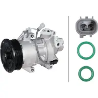 Hella Compresseur de climatisation 12 V, Ø 110 mm – Expertise thermique pour, entre autres, la TOYOTA YARIS