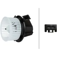 Hella Ventilateur d'habitacle 12 V 132 W 2 pôles adapté pour RENAULT TWINGO