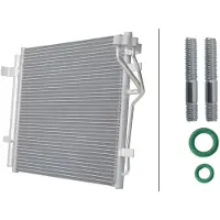 Hella Condenseur de climatisation avec déshydrateur , compatible notamment avec la HYUNDAI i30