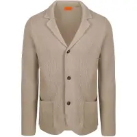 Suitable Cardigan Button Aaron Beige
