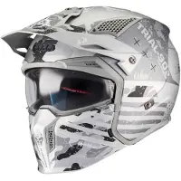 Mt Helmets Casque Streetfighter Sv S Belic à visière intégrale Gris M Gris M