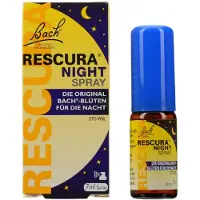 Nelsons GmbH BACHBLÜTEN Original Rescura Spray de nuit avec alcool