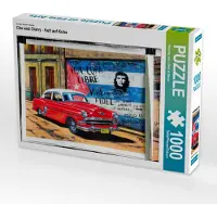 CALVENDO Puzzle Un motif du calendrier Che et Chevy - Culte à Cuba | 1000 pièces Lege-Grandeur 64x48cm Photo-Puzzle pour des heures heureuses