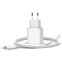 Avizar , Chargeur USB-C 20W pour iPhone/iPad avec câble Lightning, blanc