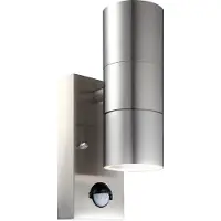 Globo Lighting Lampe murale Style Acier inoxydable avec capteur