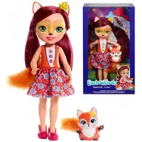 Enchantimals felicity Fox et Flick and Sprint poupée avec animal de compagnie