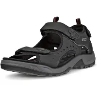 Ecco Sandales 'Sandalette Herren 822044/12001 Rauleder in schwarz' noir