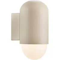 Nordlux Luminaire extérieur puissant Heka IP54, Variante : Ø 106 x 216 mm, E27, 60 W, sable
