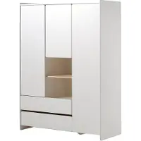 Vipack Armoire 3 portes Kiddy