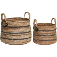 House Nordic Erba Lot de 2 paniers