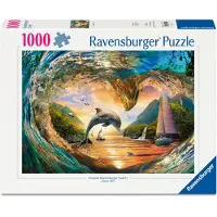 Ravensburger 12001711 Saut dans le coucher de soleil - 1000 pièces