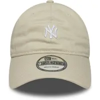 New Era Mlb New York Yankees Mini Logo 9twenty Cap Beige