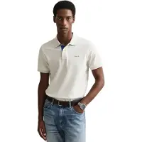 Gant T-Shirt bleu / coquille d'oeuf