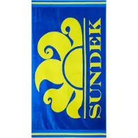Sundek New Classic Jacquard Beach Logo Towel Bleu Homme