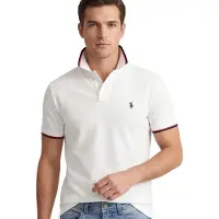 Ralph Lauren T-Shirt bleu foncé / rouge / blanc cassé