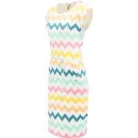 Ragwear Robe d’été 'Taggien' jaune / pétrole / rose / blanc