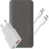 Xtorm SuperCharge PowerBank 20000mAh + 33W Go2 SlimLine Charger + USB-C naar USB-C Kabel