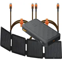 Xtorm Fuel Series 5 67W Powerbank 45.000 mAh + Zonnepaneel Opvouwbaar 28W Solar Panel + Xtreme USB-C naar lightning kabel + USB-C kabel
