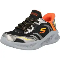 SKECHERS Baskets 'METEOR LGIHT BRISK' jaune / orange / noir / argent