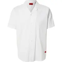 HUGO Ellino 10278383 Short Sleeve Shirt Blanc L Homme