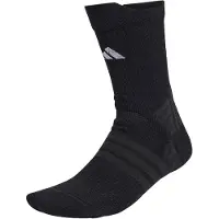 Adidas Chaussettes de sport 'TENNIS CREW CUSHIONED 1 PAIR PACK' gris foncé / noir / blanc cassé