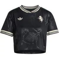 Adidas Juventus 25/26 Cropped Third Woman Short Sleeve T-shirt Noir M Femme
