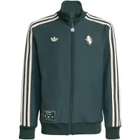 Adidas Veste de survêtement 'Juventus Turin Terrace Icons' ivoire / vert foncé