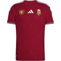 Adidas Maillot 'Ungarn 26 Authentic' jaune / vert foncé / rouge / blanc
