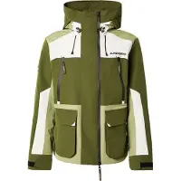Superdry Homme Veste Coupe-vent à Capuche Color Block Green Taille: S