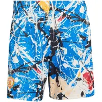Adidas Pantalon de sport 'Manchester United Stone Roses' bleu / pêche / rouge / blanc