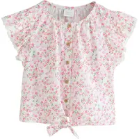 Next Chemisier rose / rouge / blanc