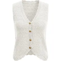 Imily Bela Cardigan blanc cassé