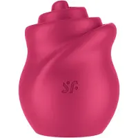 Satisfyer - stimulateur clitoridien langue rotative - silicone rose