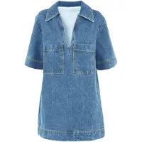 Imily Bela Robe bleu denim