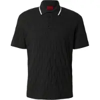 HUGO Dunik Short Sleeve Polo Noir M Homme
