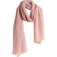 Next Écharpe rose ancienne / blanc