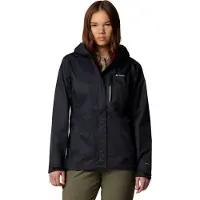 Columbia - Veste imperméable et respirante - Pouring Adventure III Jacket Black pour Femme - Taille L - Noir