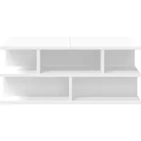 vidaXL Table basse blanche 70x70x29 cm Bois composite