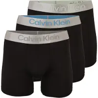 Calvin Klein Lv00nb4124 Boxers 3 Units Noir XL Homme