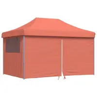 Syfax Tente de fête Terre cuite 292 x 440 x 315 cm Tissu Oxford