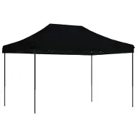 Syfax Tente de fête Noir 279 x 410 x 315 cm Tissu Oxford