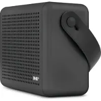Nordmende Transita 110 Radio numérique avec poignée de transport en cuir, couleur:anthracite