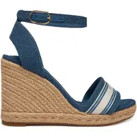 Tommy Hilfiger Fw0fw09342 Espadrilles Bleu EU 38 Femme