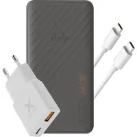 Xtorm SuperCharge PowerBank 10000mAh + 25W Go2 SlimLine Charger + USB-C naar USB-C Kabel
