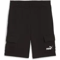 Puma Ess No. 1 Logo Cargo Shorts Noir 15-16 ans Garçons,Filles Noir 15-16 ans