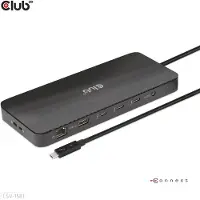 Club 3D Club3D Thunderbolt4 11-in-1 Dockingstation 2 Displays St/Bu retail